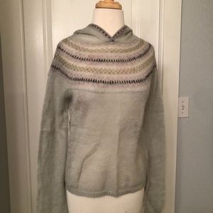Anthropologie Moth Hoodie Pullover Sweater (SZ L)